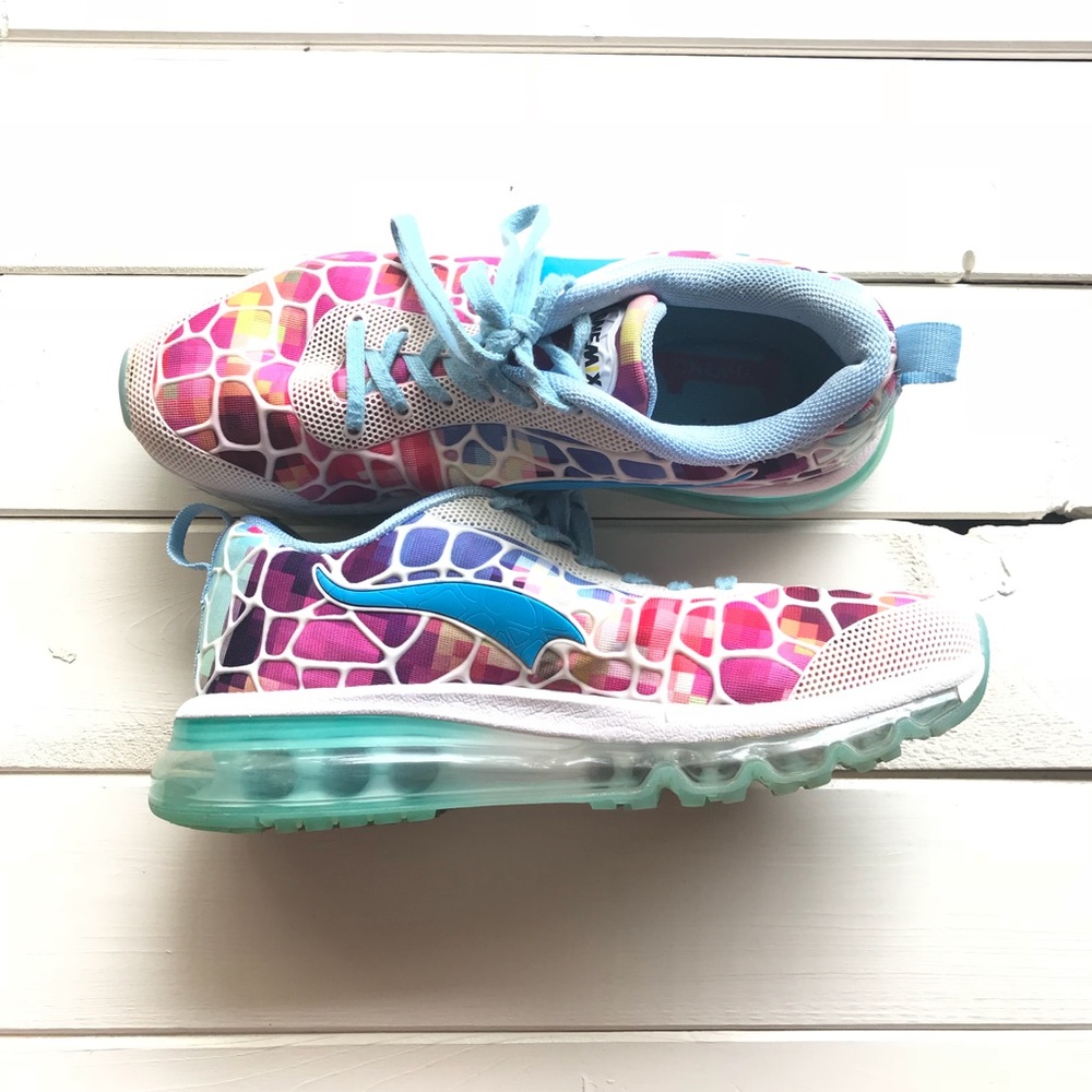 Rainbow Running Shoes
